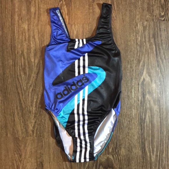 Vintage Adidas One Piece Bathing Suit. - Picture 7 of 14